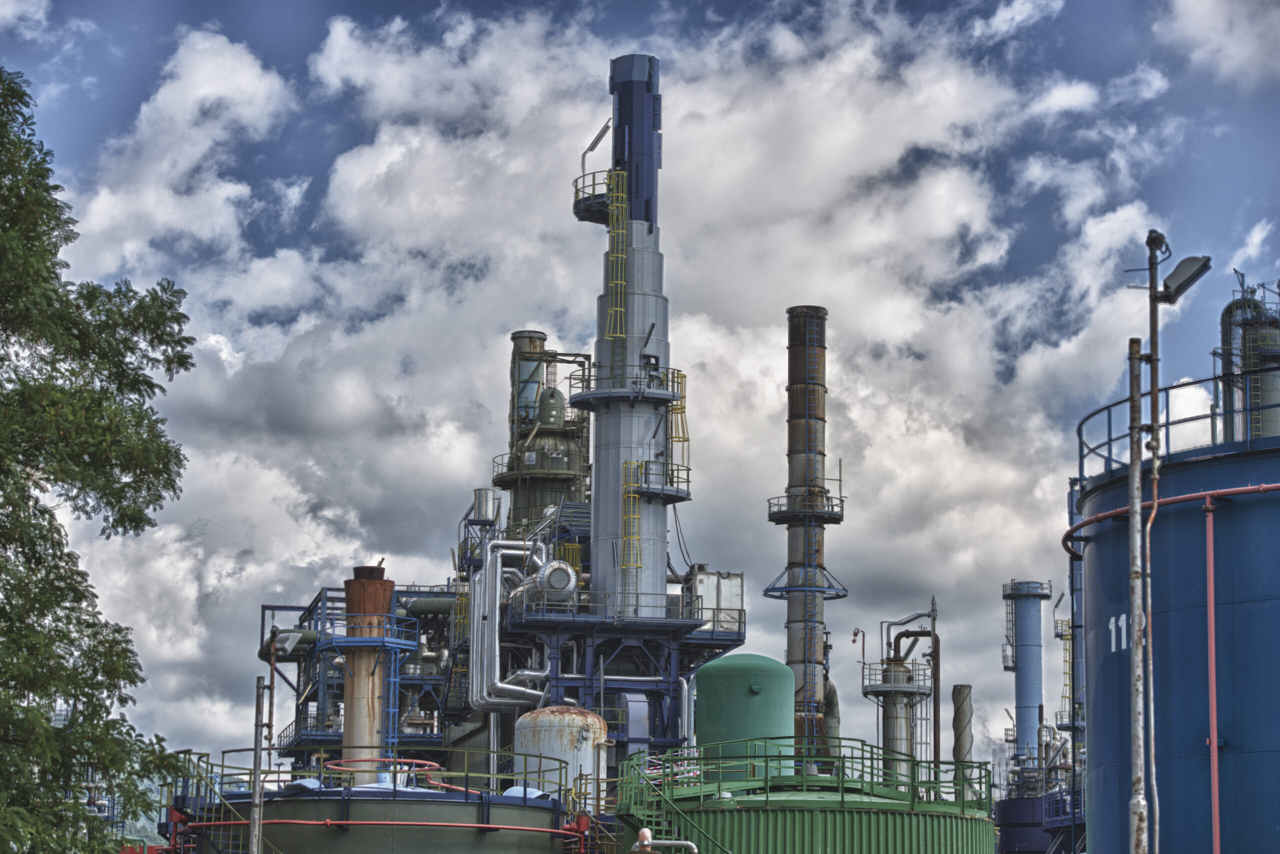 oil refinery